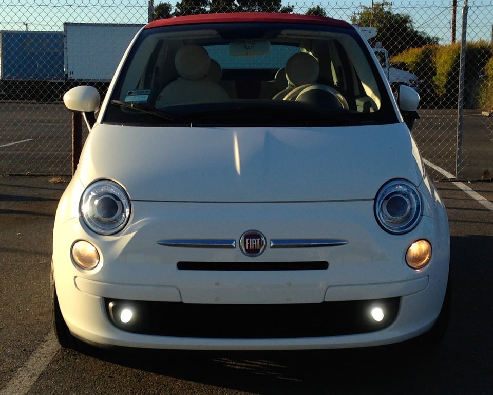 Fiat 500 fog deals lights